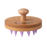 Noughty Scalp Massager Bamboo Handle, imported from the UK