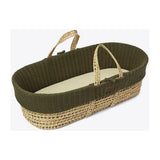 The Little Green Sheep Moses Basket and Static Stand Bundle - Knitted Juniper GOODS Boots