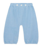 Louise Misha Cotton Lace-Trim Floreli Baby Trousers 3-24 Months, UK version