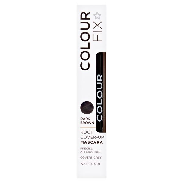 Superdrug Colour Fix Hair Mascara Dark Brown 13ml GOODS Superdrug