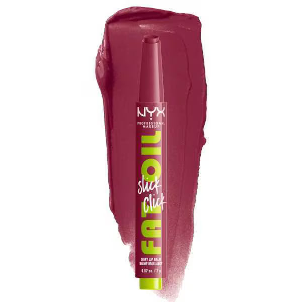 NYX Professional Makeup fat oil slick lip balm, imported from the UK