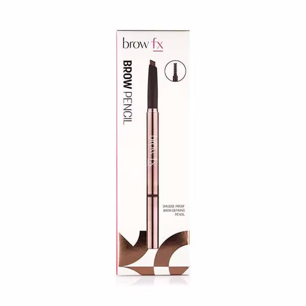 Eyebrow Pencil Grooming Brush Warm Dark Brown - British product