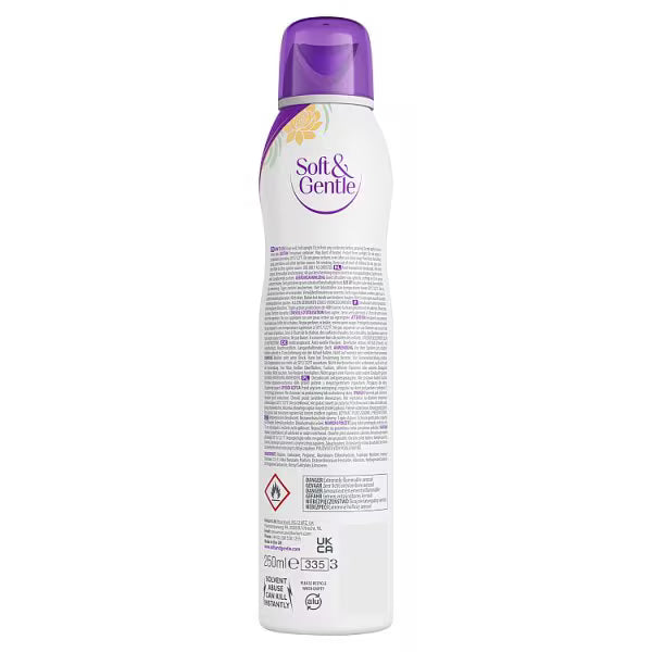 Soft & Gentle Anti-Perspirant Spray Magnolia Hug 250ml (British brand)