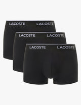 Lacoste 3 Pack Cotton Rich Trunks Men's Underwear