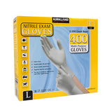 Kirkland Signature Large Nitrile Exam Gloves 2x200 Pack