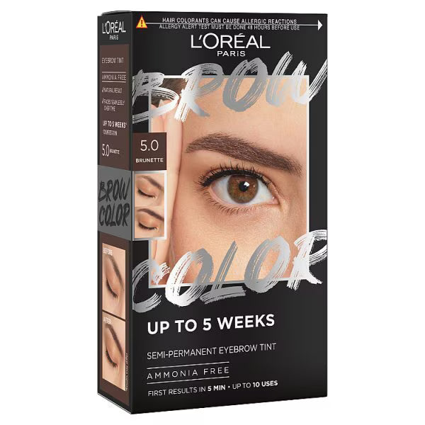 L'Oréal Paris Brow Color Brunette Semi-Permanent, UK version