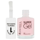 Rimmel London gel nail polish English Rose 12ml, imported from the UK