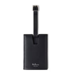 Mulberry calfskin logo luggage tag, imported from the UK