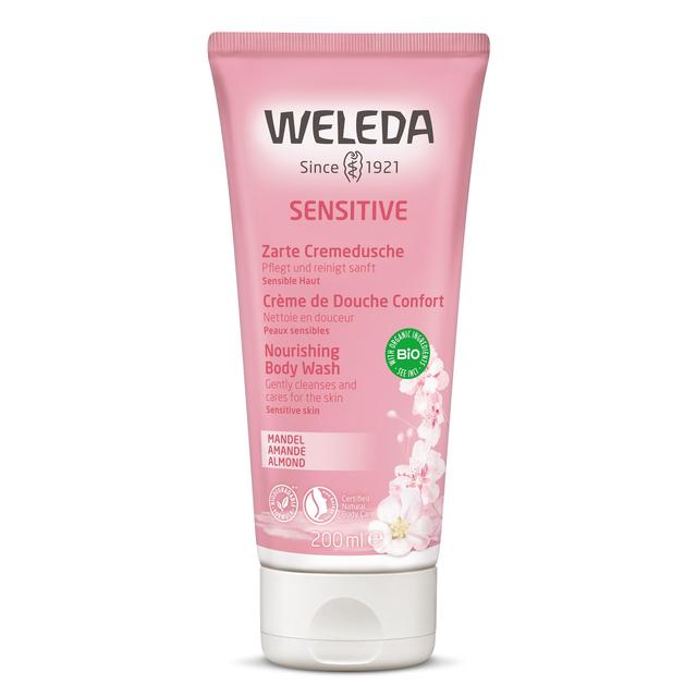 Weleda Natural Almond Sensitive Skin Body Wash Vegan 200ml GOODS M&S