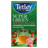 Tetley Super Green Tea Boost Berry Burst Tea Bags 20 per pack GOODS M&S