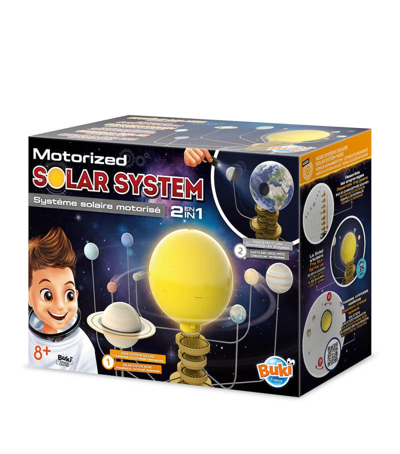 BUKI Motorised Solar System educational toy - British product