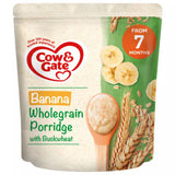 Cow & Gate Banana Wholegrain Porridge Baby Cereal 200g - British product