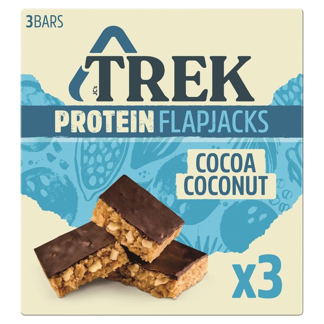 TREK Cocoa Coconut Protein Flapjacks Multipack 3 x 50g GOODS M&S