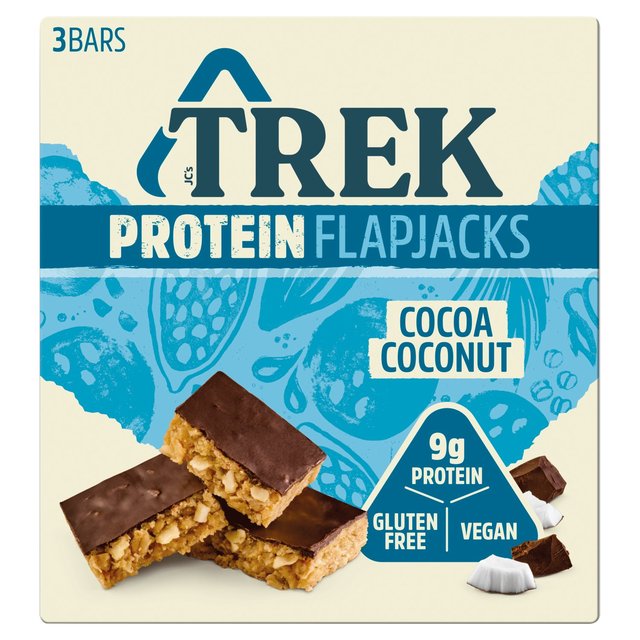 TREK Cocoa Coconut Protein Flapjacks Multipack 3 x 50g GOODS M&S