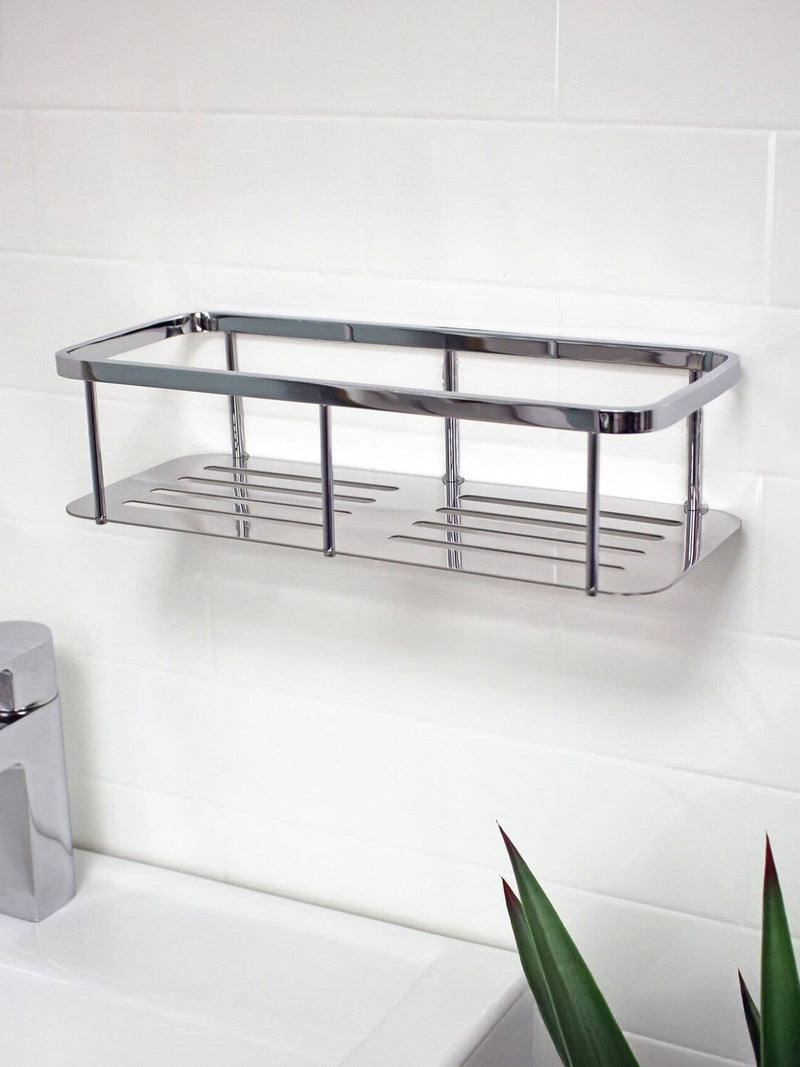 Showerdrape Contemp Rust Proof Bottle Shower Basket