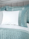 Catherine Lansfield teal blue sequin cluster duvet cover and pillowcase set - British product