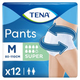 TENA Unisex Incontinence Pants Super Medium Size 12 per pack GOODS M&S