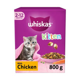 WHISKAS 2-12mths Cat Complete Dry with Chicken 800g GOODS M&S