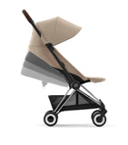 Cybex COYA Stroller in Matte Black Cozy Beige - British product