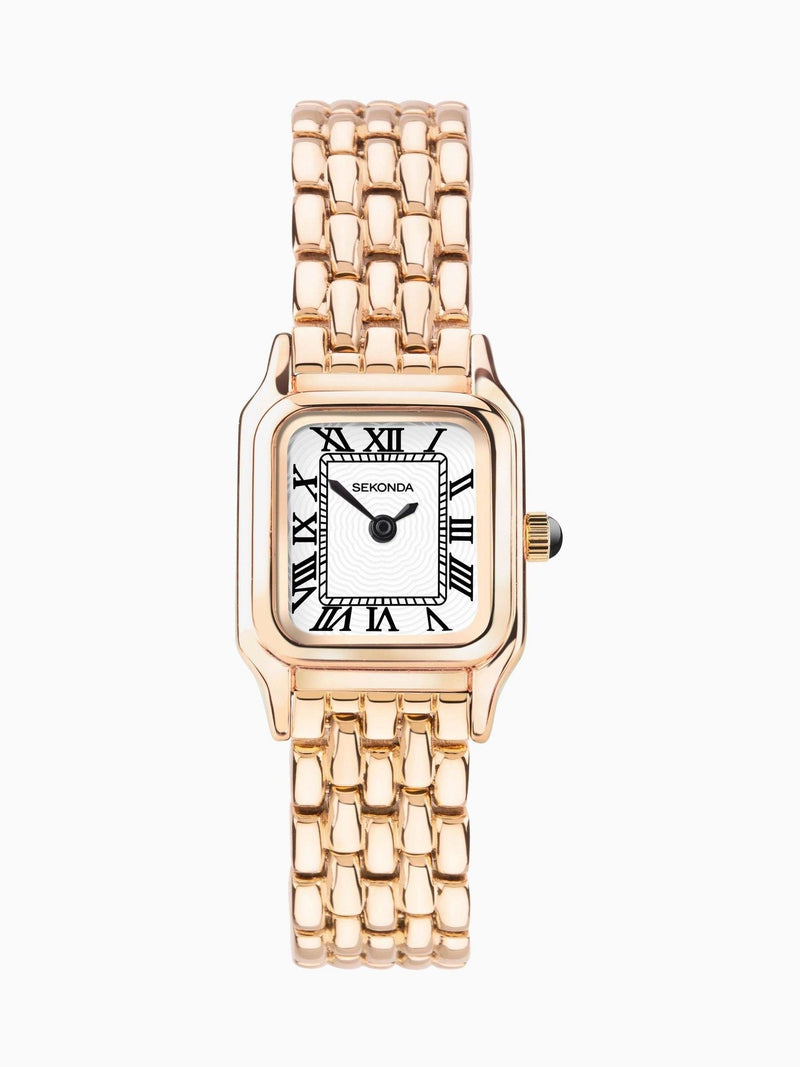 Sekonda Gold Monica bracelet watch with 20mm case (British brand)