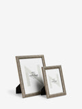 Set of 2 brass textured photo frames (British brand)