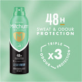 Mitchum Clear Fresh Antiperspirant & Deodorant Spray 200ml, imported from the UK