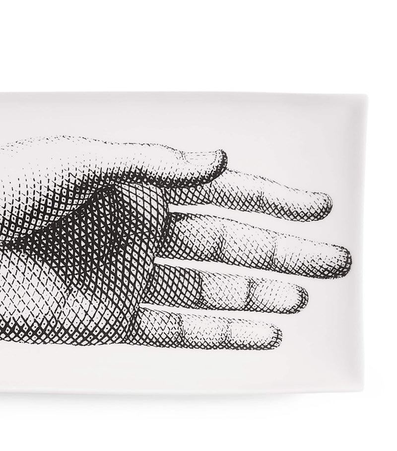 Fornasetti Mano rectangular tray 38cm x 14cm - British product