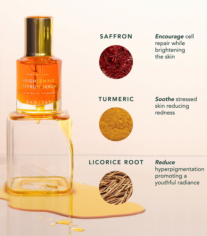 Ranavat brightening saffron serum 30ml, imported from the UK