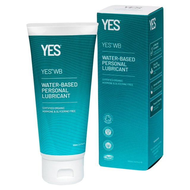 YES WB Organic Water Based Natural Personal Lubricant 100ml GOODS M&S
