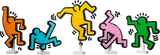 LEGO Keith Haring Dancing Figures Art Set 1773 Pieces