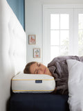 Snuggledown Memory Foam Pillow Breathable White Cover (British brand)