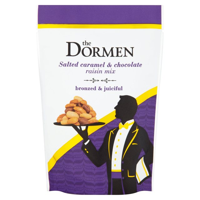 The Dormen Salted Caramelised Peanuts & Chocolate Raisin Mix 100g GOODS M&S