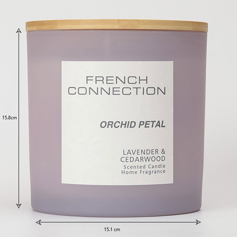French Connection Orchid Petal scented candle 1.5kg - British product