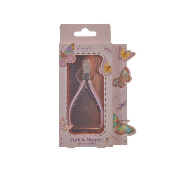 Danielle Creations Cuticle Nipper Pink Butterfly - British product