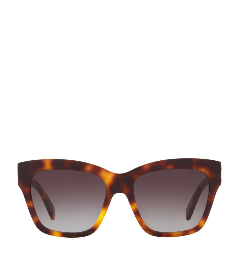 Timeless Gold-Tone Sunglasses with Recycled Acetate Frame