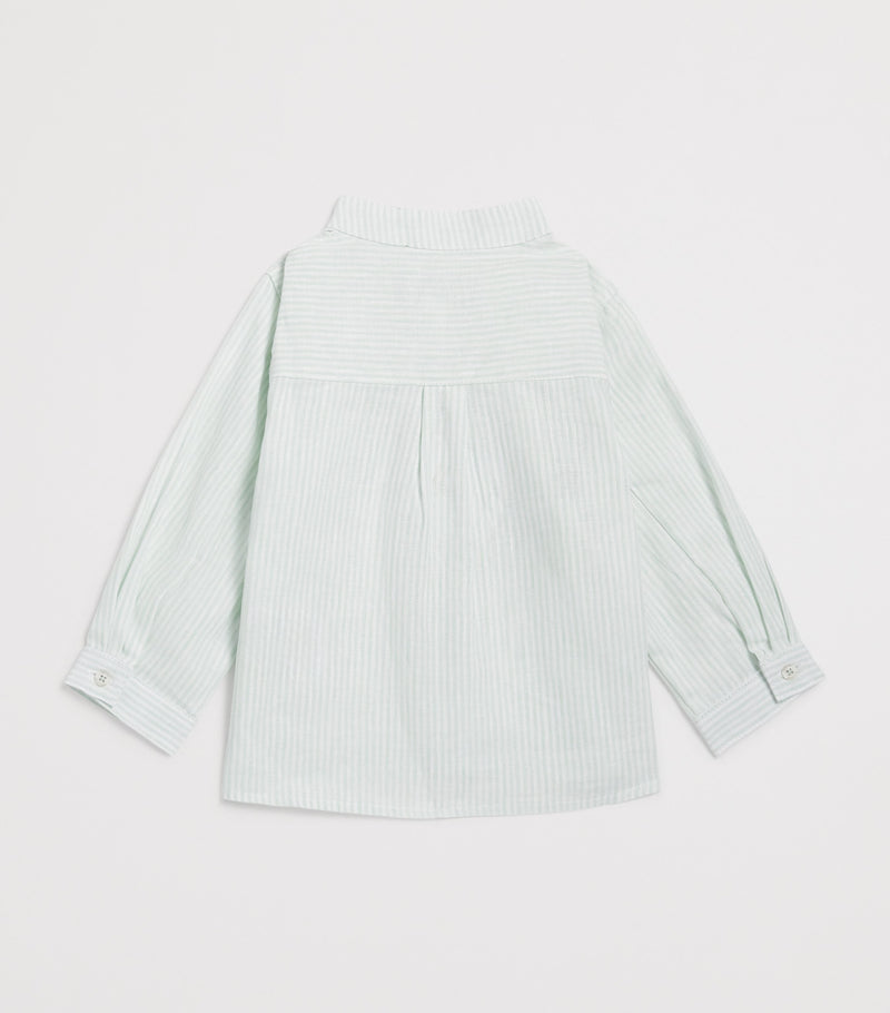 Tartine et Chocolat linen-cotton stripe shirt for children 3 months to 4 years (British brand)