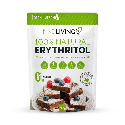 NKD Living Natural Erythritol Granulated Sweetener 300g