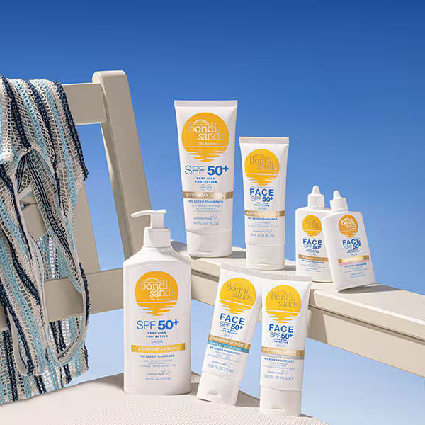 Bondi Sands SPF 50+ Fragrance Free Sunscreen 500ml - British product