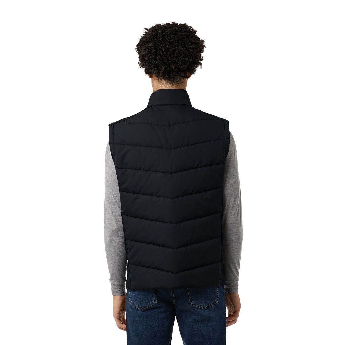 32 Degrees Mens Mixed Media Gilet - McGrocer