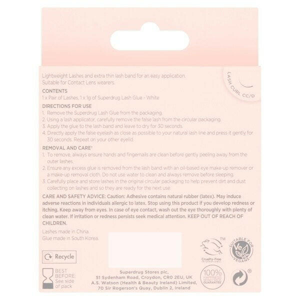 Superdrug Studio Lash FM020 GOODS Superdrug