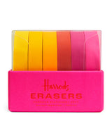 Harrods No Mistakes Erasers Set of 6
