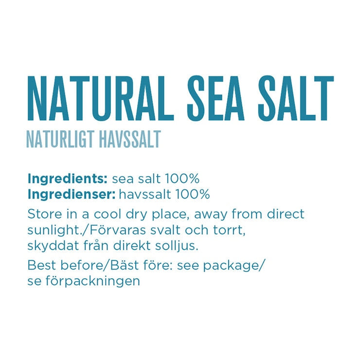 Cornish Sea Salt Co Natural Sea Salt 3.5kg (British brand)