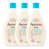 Aveeno Baby Hair & Body Wash 3 x 400ml