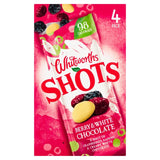 Whitworths Shots Snack Pack Berry & White Chocolate 4 per pack GOODS M&S