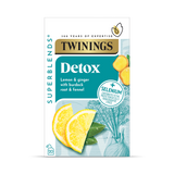 Twinings Superblends Detox Lemon Flavour Herbal Infusion 20 Tea Bags