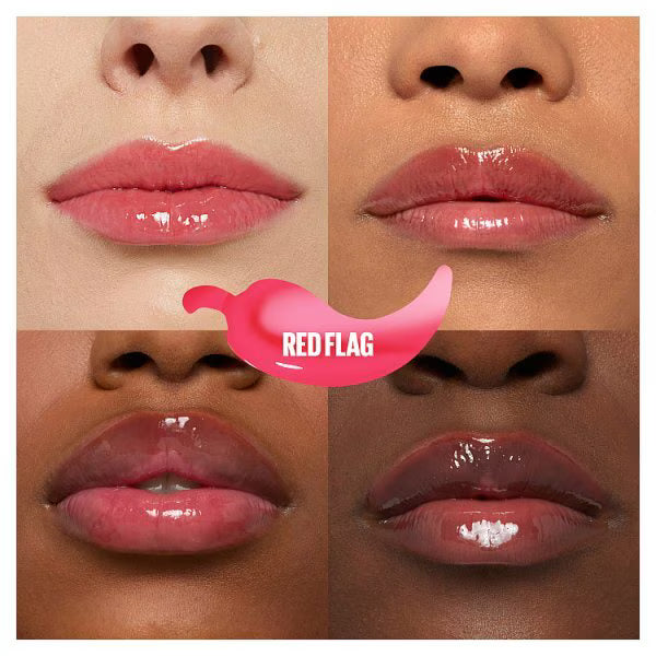 Maybelline Lip Gloss Red Flag 004, imported from the UK