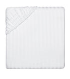 Pratesi Raso Rigato Super King Fitted Sheet (180cm x 200cm)