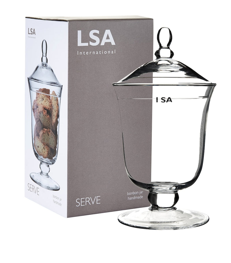 LSA International Glass Bonbon Jar