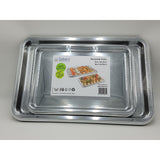 Sabert Rectangular Mix Platters Reusable Platters 10 Pack