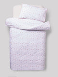 Sage green gingham reversible duvet cover and pillowcase set, imported from the UK